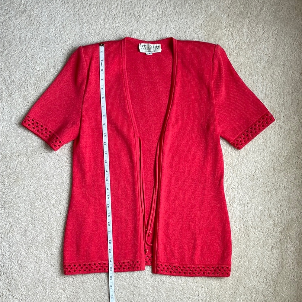 St. John Collection By Marie Gray Vintage Y2K Coord Skirt Set Women’s 2 Salmon - Picture 15 of 16